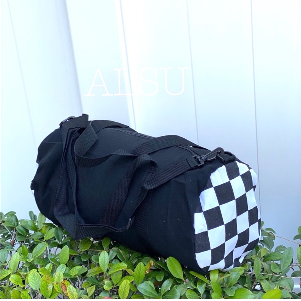 VANS Men’s Duffel Bag Medium Black AUTHENTIC VN0A4UFQNOA - Picture 4 of 10